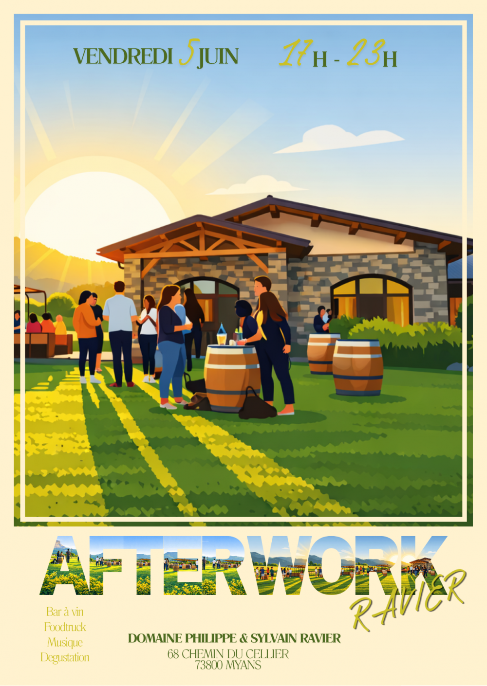 AFTERWORK RAVIER – SAISON 2026